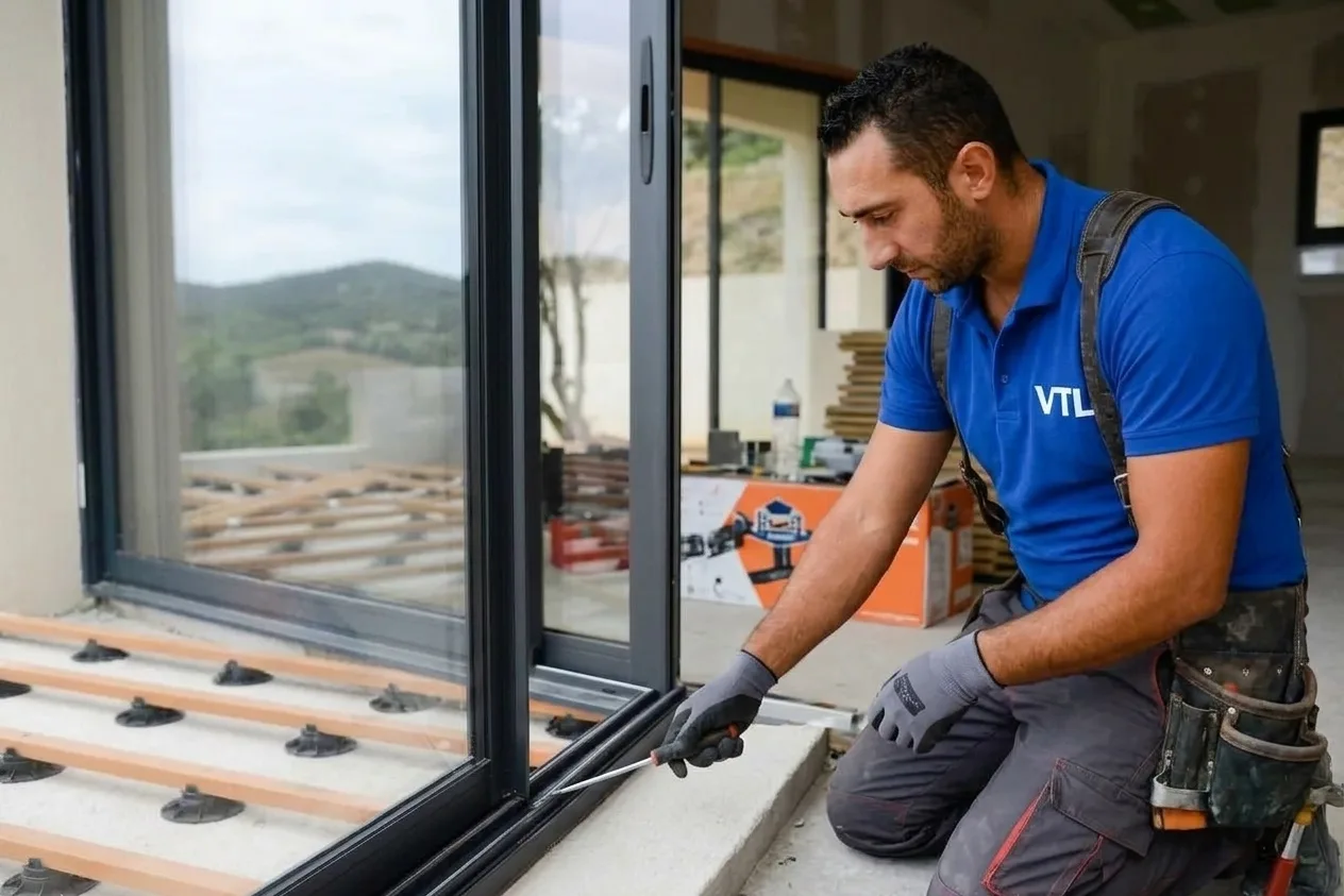 Installation de vitrage à Cergy